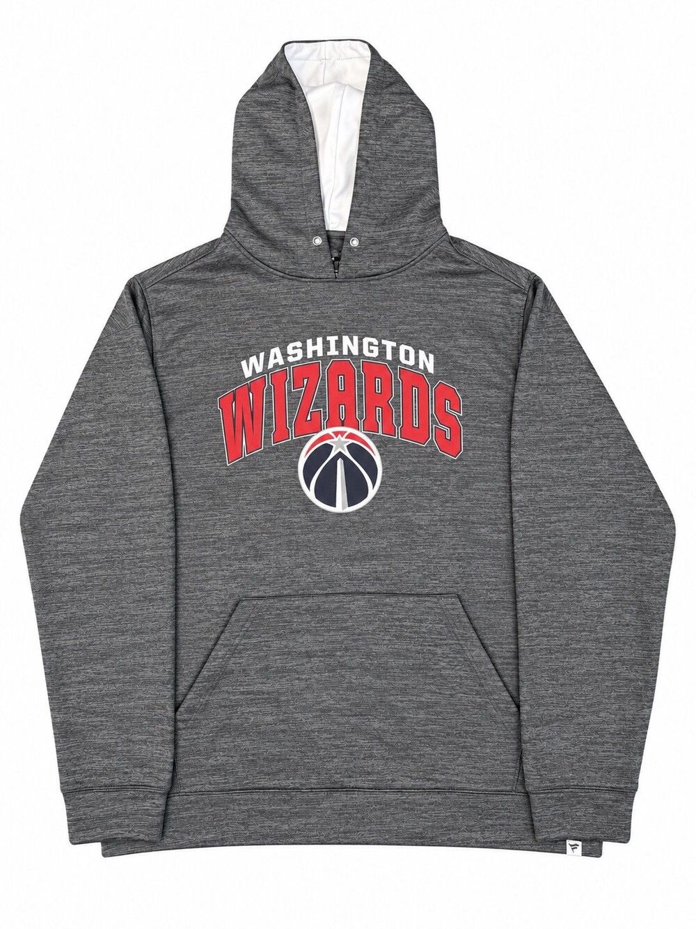 Fanatics Washington Wizards Hoodie Sweatshirt Men’s Size 4XL Gray Static TALL